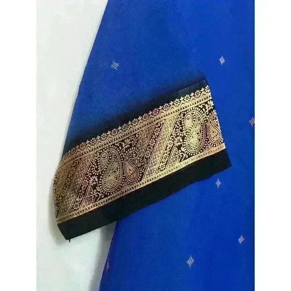 PLE BOUTIQUE Woman's XXL Short Sleeve Thailand Loop Button Blouse 0065 - Picture 4 of 5